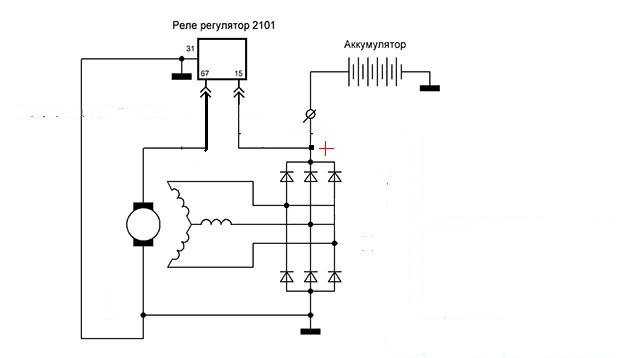 Электросхема ваз 2101: поиск неисправностей и замена электрооборудования