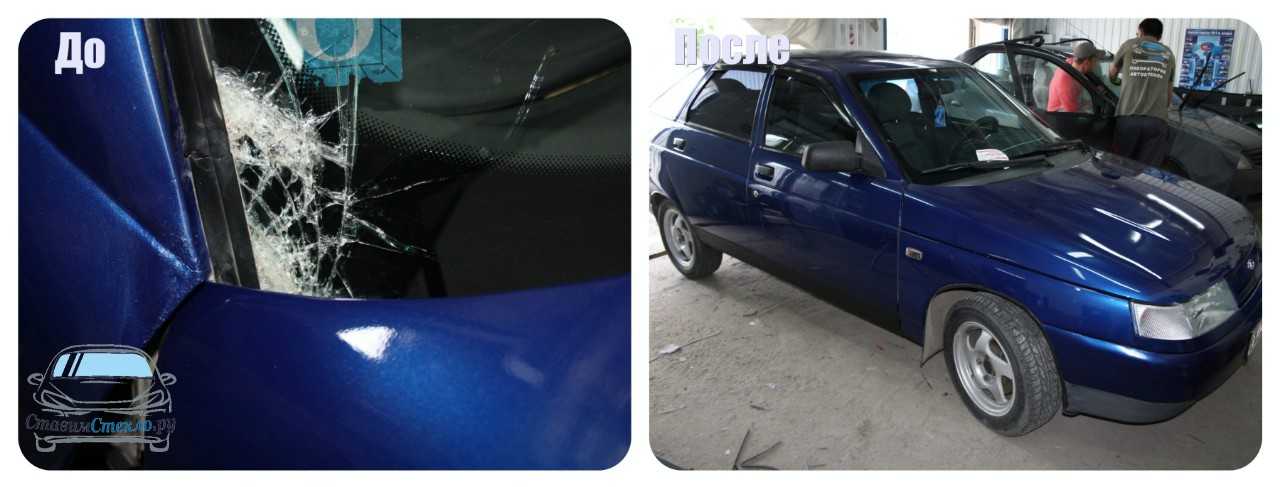 Замена лобового, заднего и боковых стекол на автомобиле лада приора ваз 2170
