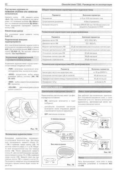 Chevrolet aveo ii (2011 — 2015) инструкция
