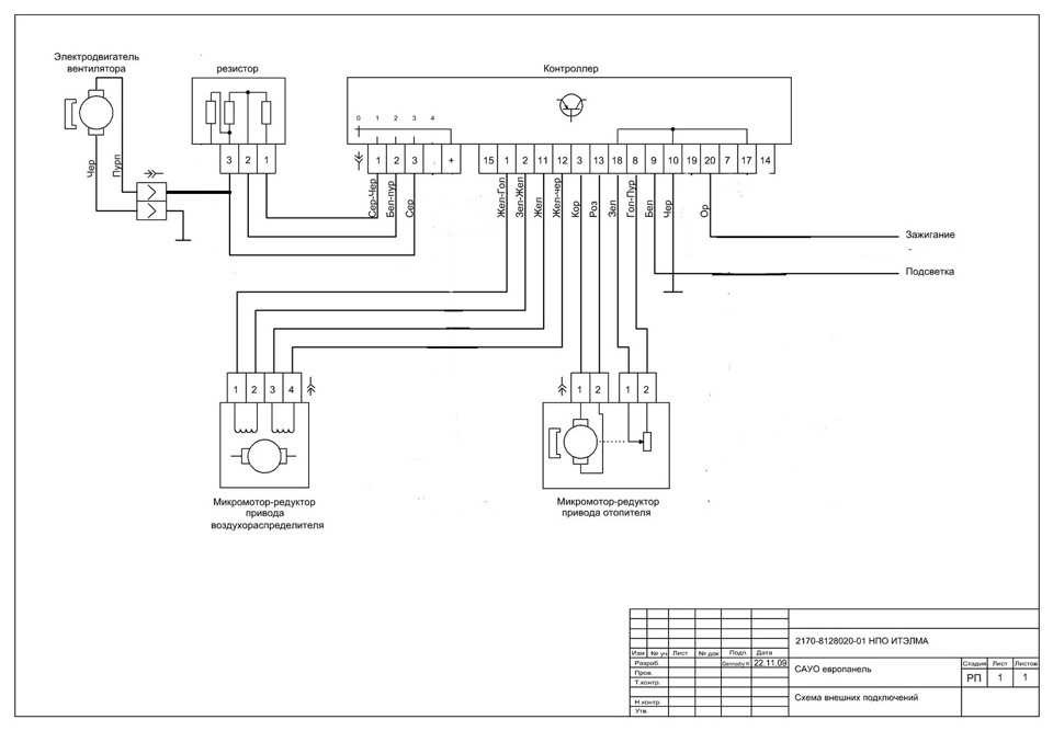 Лада приора схема подключения вентилятора радиатора