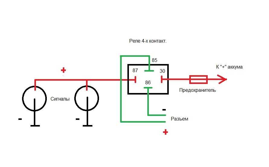 Схема звукового сигнала и его ремонт
