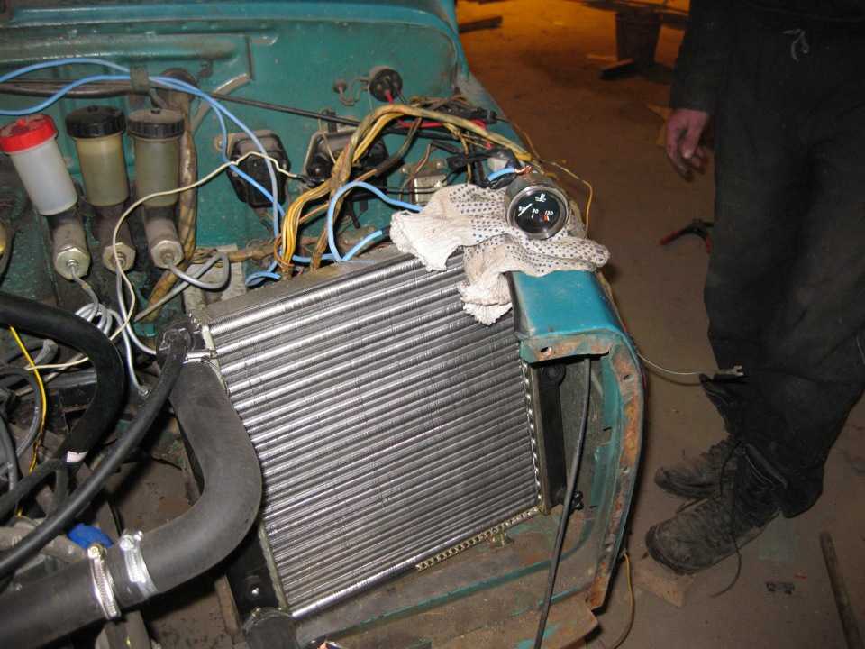 Схема системы охлаждения двигателя ваз 21011