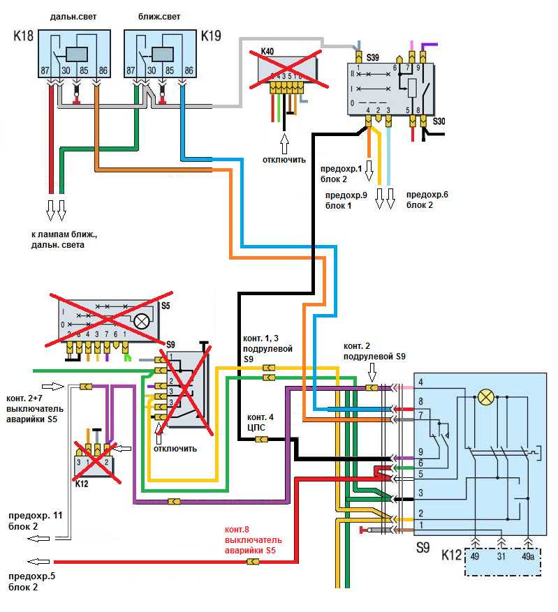 Схема электрическая принципиальная автомобиля газ-31105 с двигателями змз-4062, змз-40621