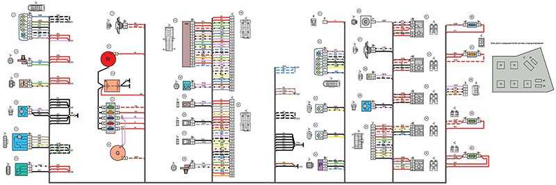 Схема проводки лада приора (ваз 2170): распиновка, расшифровка, схема электрооборудования.
