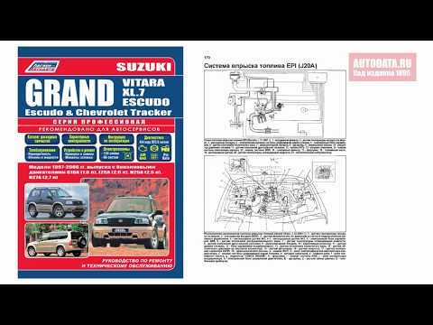 Suzuki grand vitara / suzuki escudo с 2005 г. (с учетом обновления 2008 г.) руководство по ремонту и эксплуатации