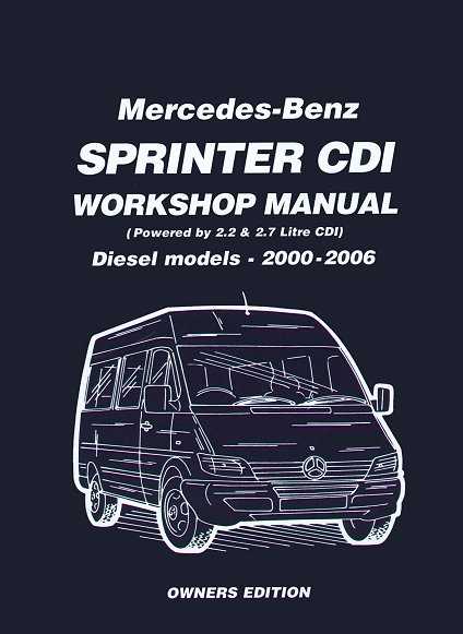 Mercedes sprinter / volkswagen lt2 с 1995 г. руководство по ремонту и эксплуатации