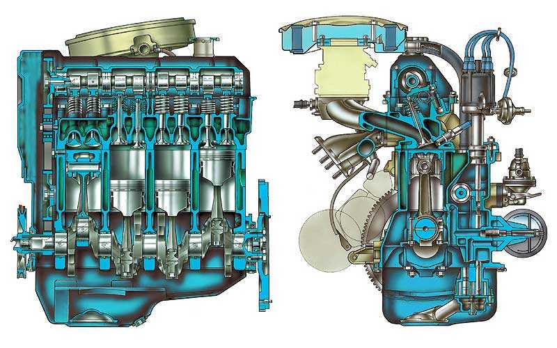 Двигатель ваз 21011 описание
