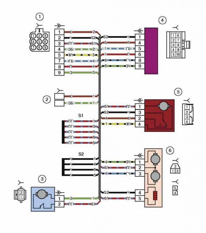 Электросхема лада приора - схема электрооборудования