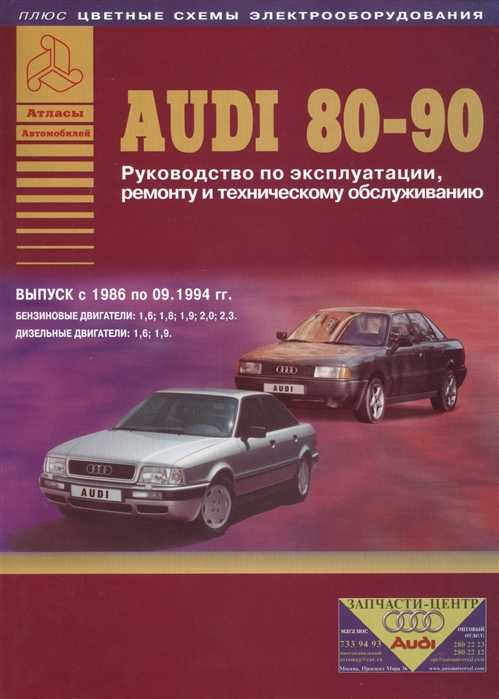 Книга по ремонту audi 80 | 90 с 1986 по 1994 год, читать введение онлайн