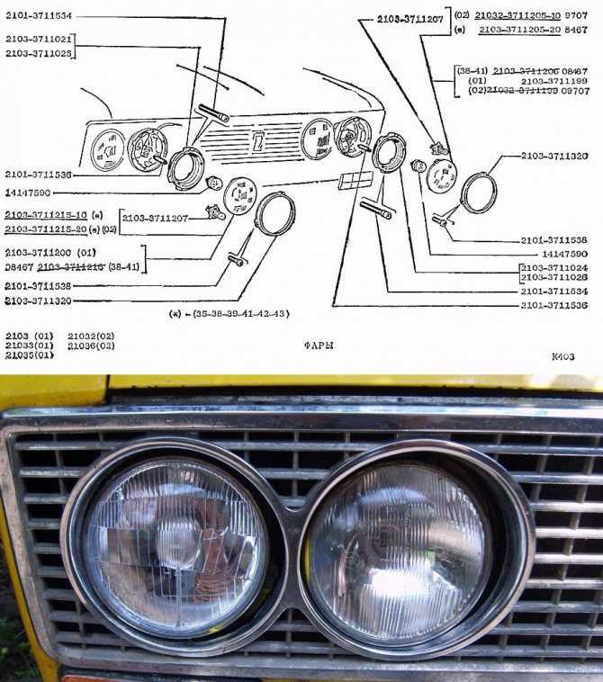 Ремонт ваз 2106 1976-2005: лампы, применяемые на автомобиле