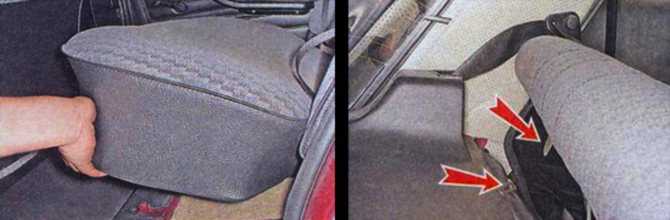 Как снять сидения на ваз 2107(2106) - ремонт переднего и замена