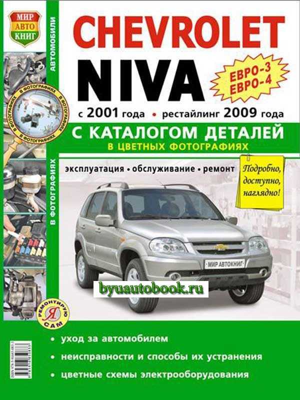 Книга по ремонту chevrolet niva с 2009 года в формате pdf