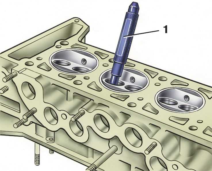 Конструктивные особенности головки цилиндров и клапанного механизма