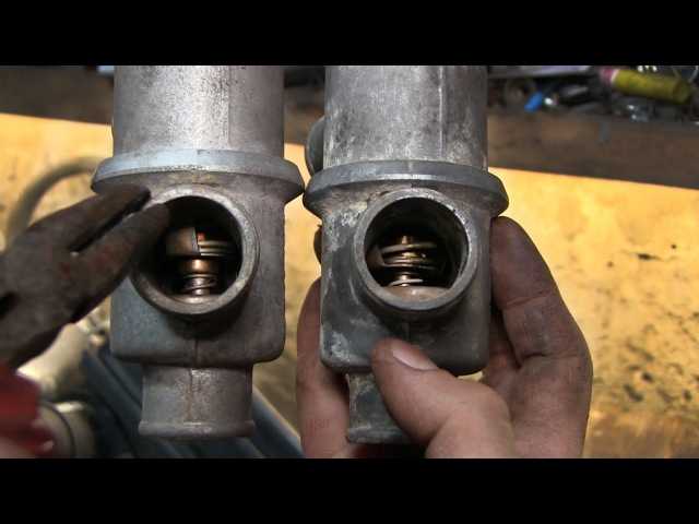 Принцип работы и осуществление ремонта термостата ваз 2106