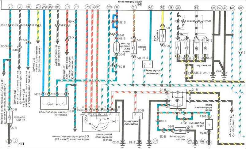 Авторемонт: mazda 626 (1989-1997) ― схема электрооборудования