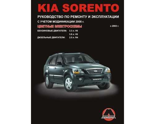 Информация по ремонту и обслуживанию автомобилей kia sorento в электронном виде