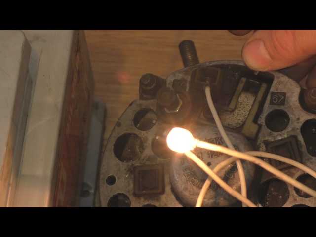 Проверка генератора электронным осциллографом ваз 2107 жигули