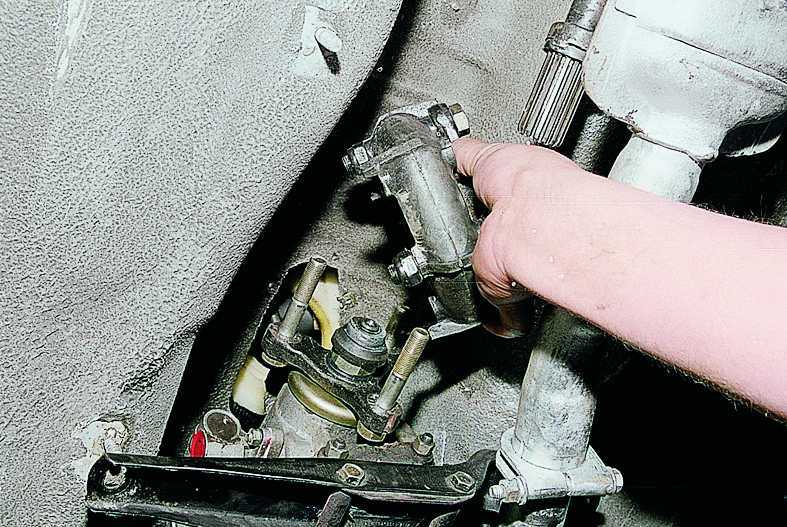 Замена подвесного подшипника карданного вала ваз 2107