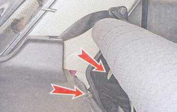 Как снять сидения на ваз 2107(2106) — ремонт переднего и замена