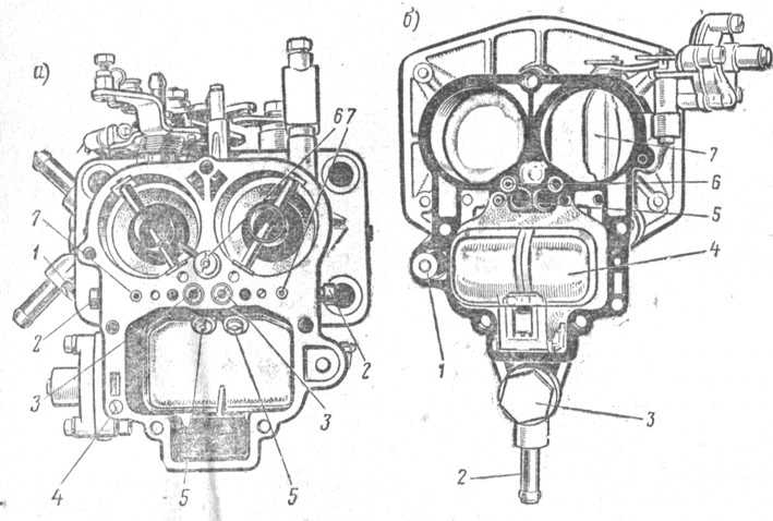 Устройство карбюратора ваз-2101 жигули 1970-1983
