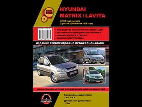 Онлайн руководство по ремонту hyundai matrix / lavita с 2001 года  (+ обновления 2008 года)